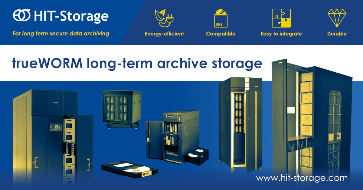 HIT Storage trueWORM Libraries for digital long-term archiving | HIT ...